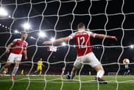Lichtsteiner popped up with a crucial intervention to preserve Arsenal's clean sheet